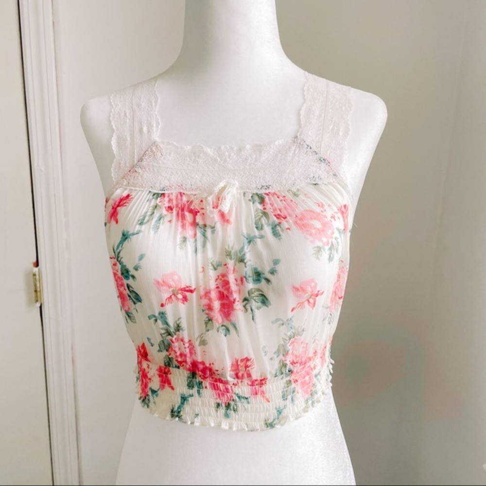 Band of Gypsies Floral Crop Top
